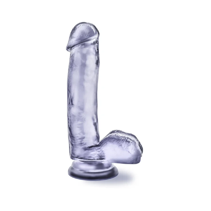 vibrating cock ring for enhanced stamina and endurance-Blush B Yours Sweet n Hard 1 w/Suction Cup - Blue