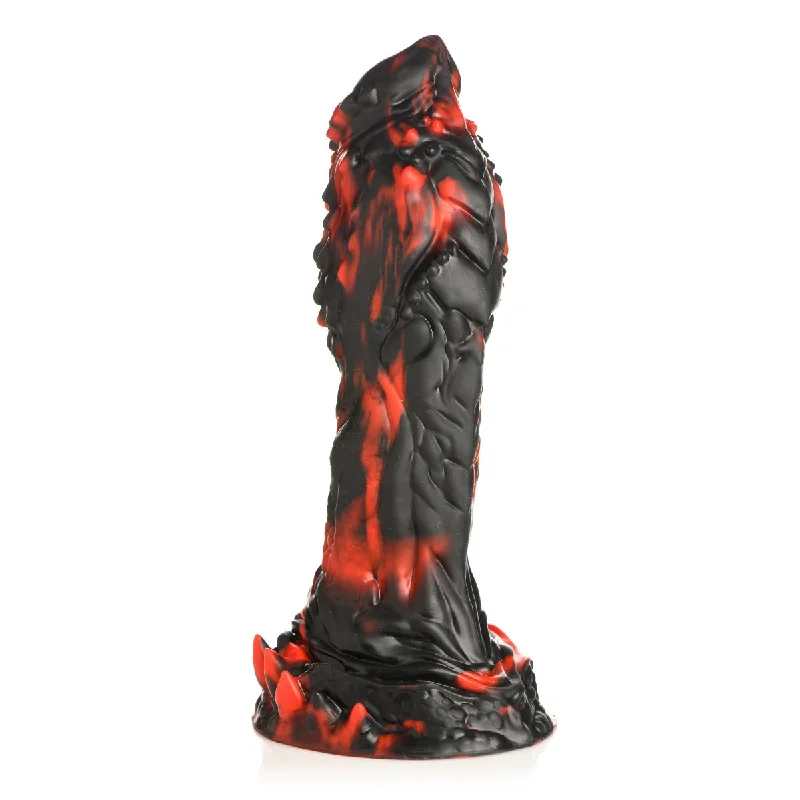 Full-price dildo-Creature Cocks Reaper Silicone Dildo Red Black