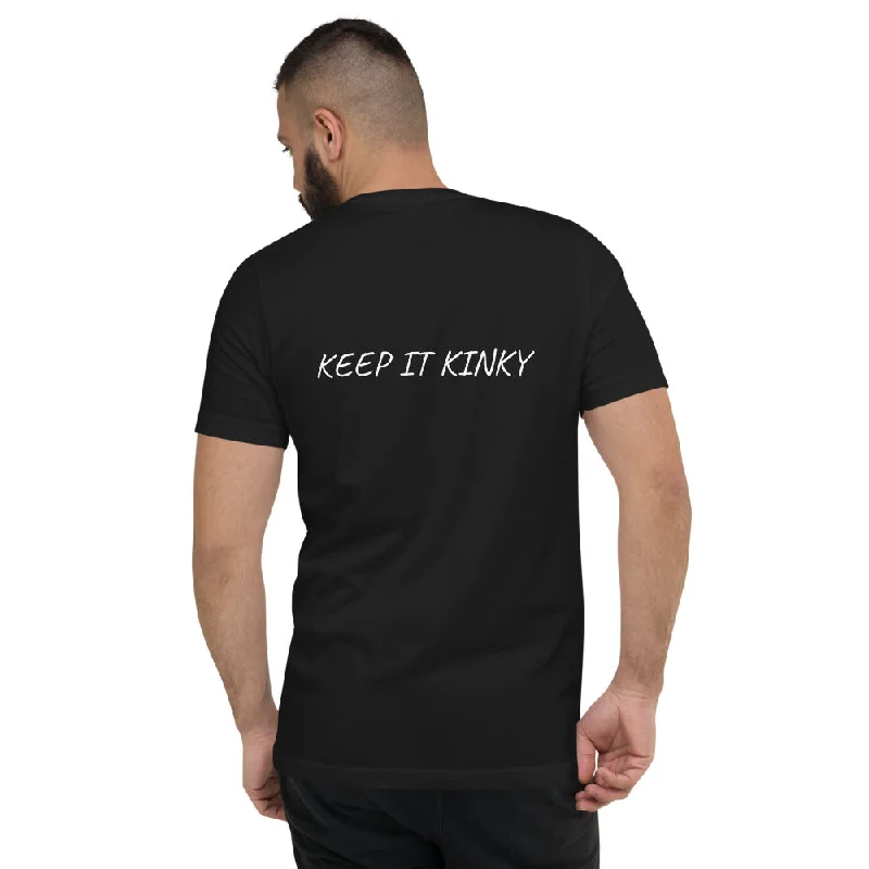 Unisex Short Sleeve V-Neck T-Shirt - Keep it Kinky