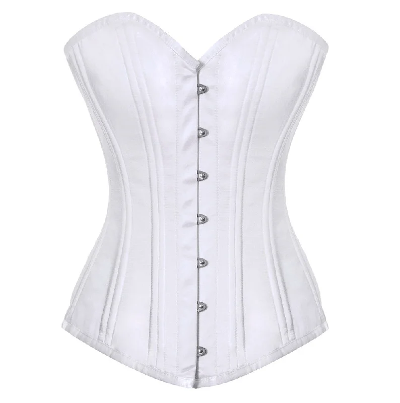 corset with metallic designs-Maureen Longline Waist Training Corset