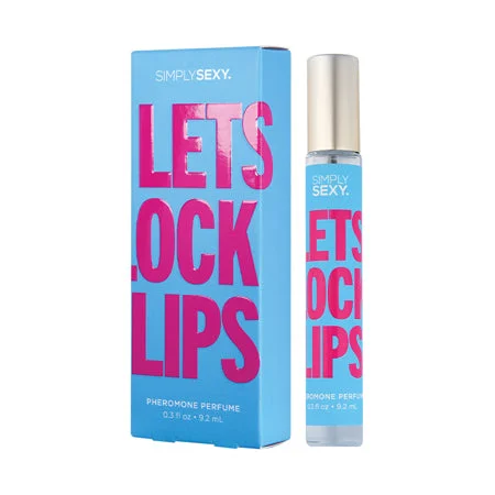 Simply Sexy Let's Lock Lips Pheromone Infused Perfume 0.3 oz.