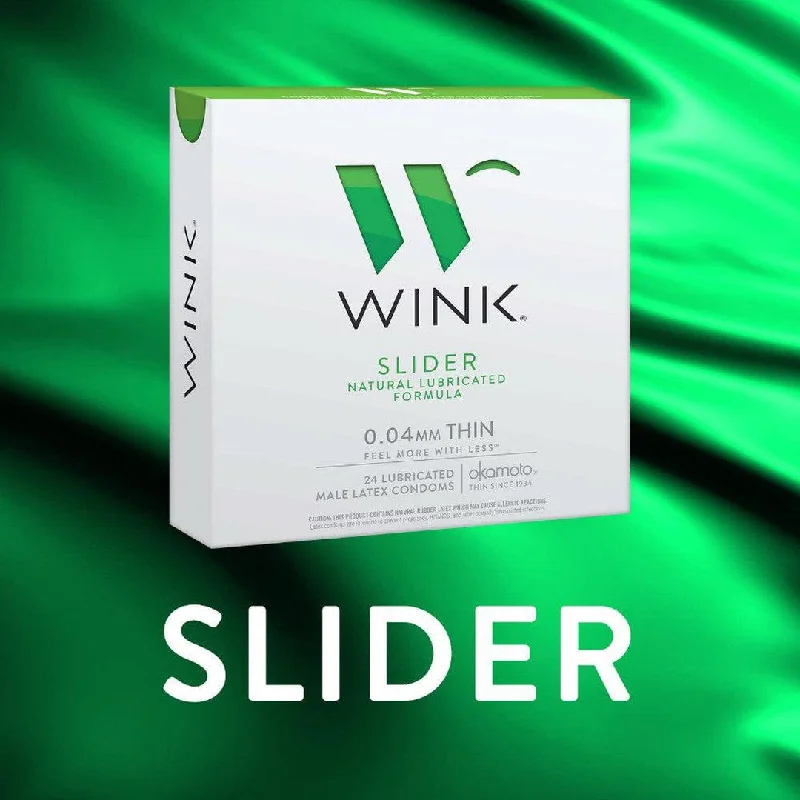 vibrating prostate massager with adjustable angles for deeper penetration-Okamoto Wink Slider Condoms