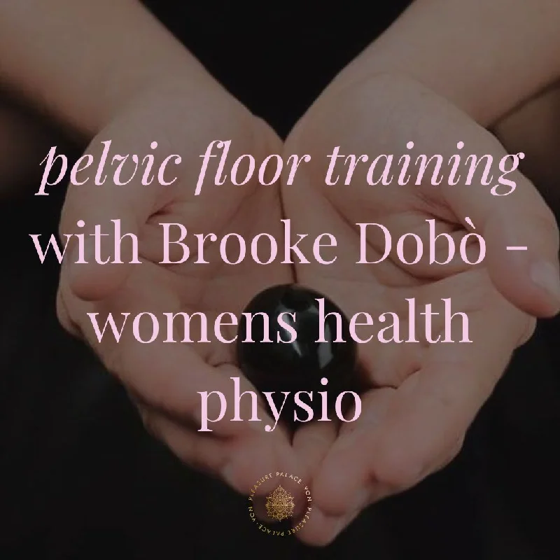 vibrating cock ring for extra stimulation during intercourse-Pelvic Floor training with Brook Dobò Women's Health Physio