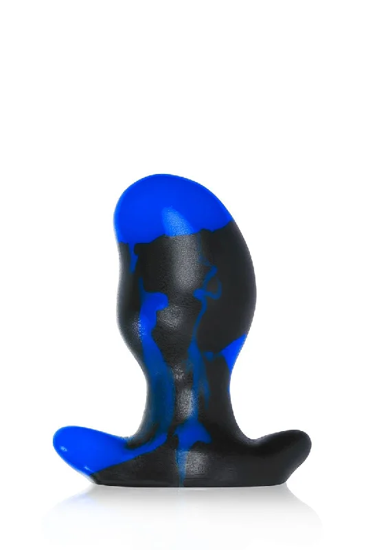 Disposable Touch Masturbator-Oxballs Ergo Small Butt Plug Blue Black