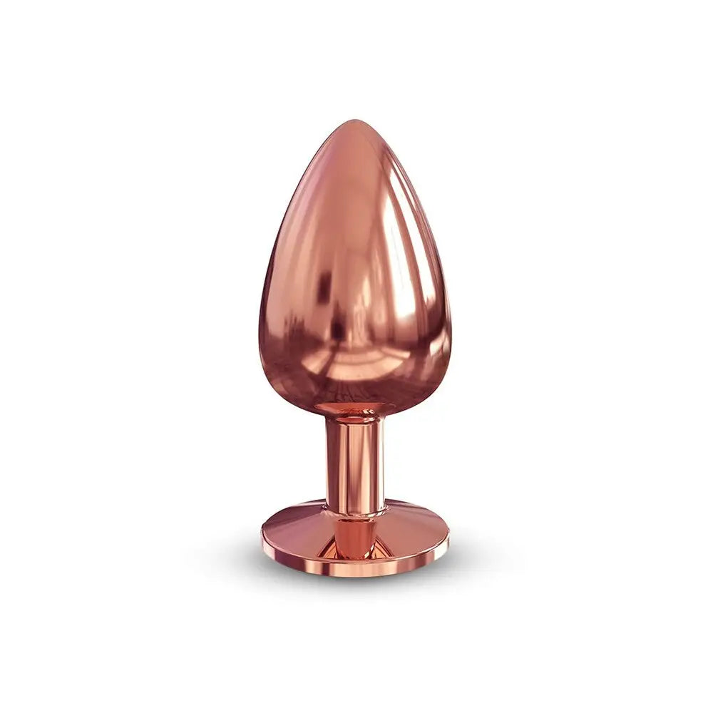 Innovative Touch Masturbator-Dorcel Rose Gold Large Diamond Butt Plug