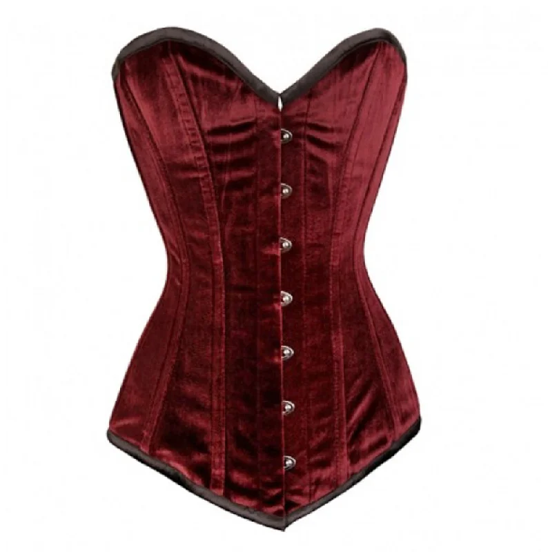 corset for historical threads-Rubio Longline Overbust Corset