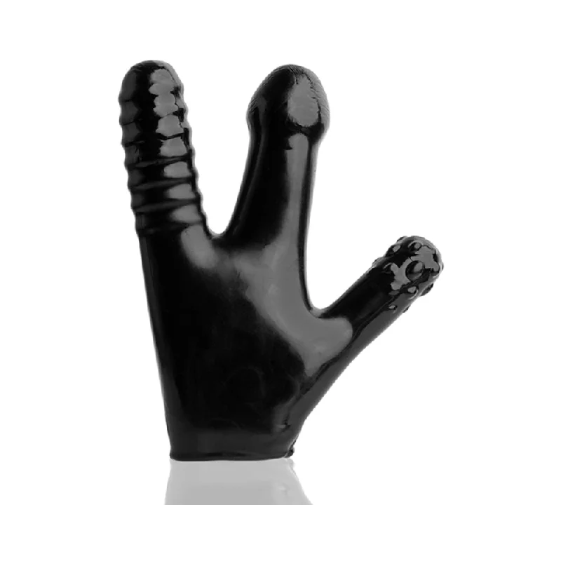 vibrating anal probe with ergonomic shape for easy use-Claw Glove