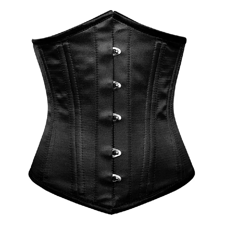 corset for burlesque patterns-Geipel Satin Waist Training Corset