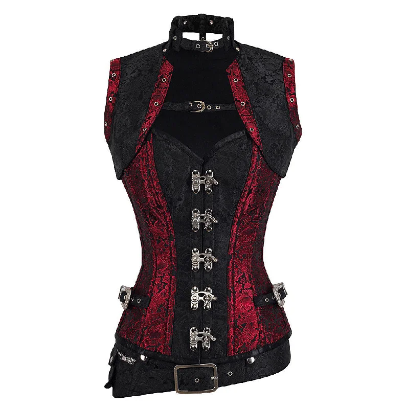 corset for retro strands-Lisa Steampunk Overbust Corset