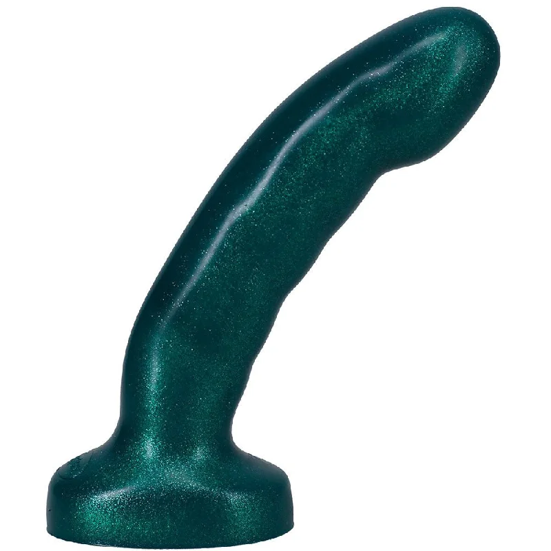 Satellite-synced dildo-5" Acute Silicone Dildo - Emerald