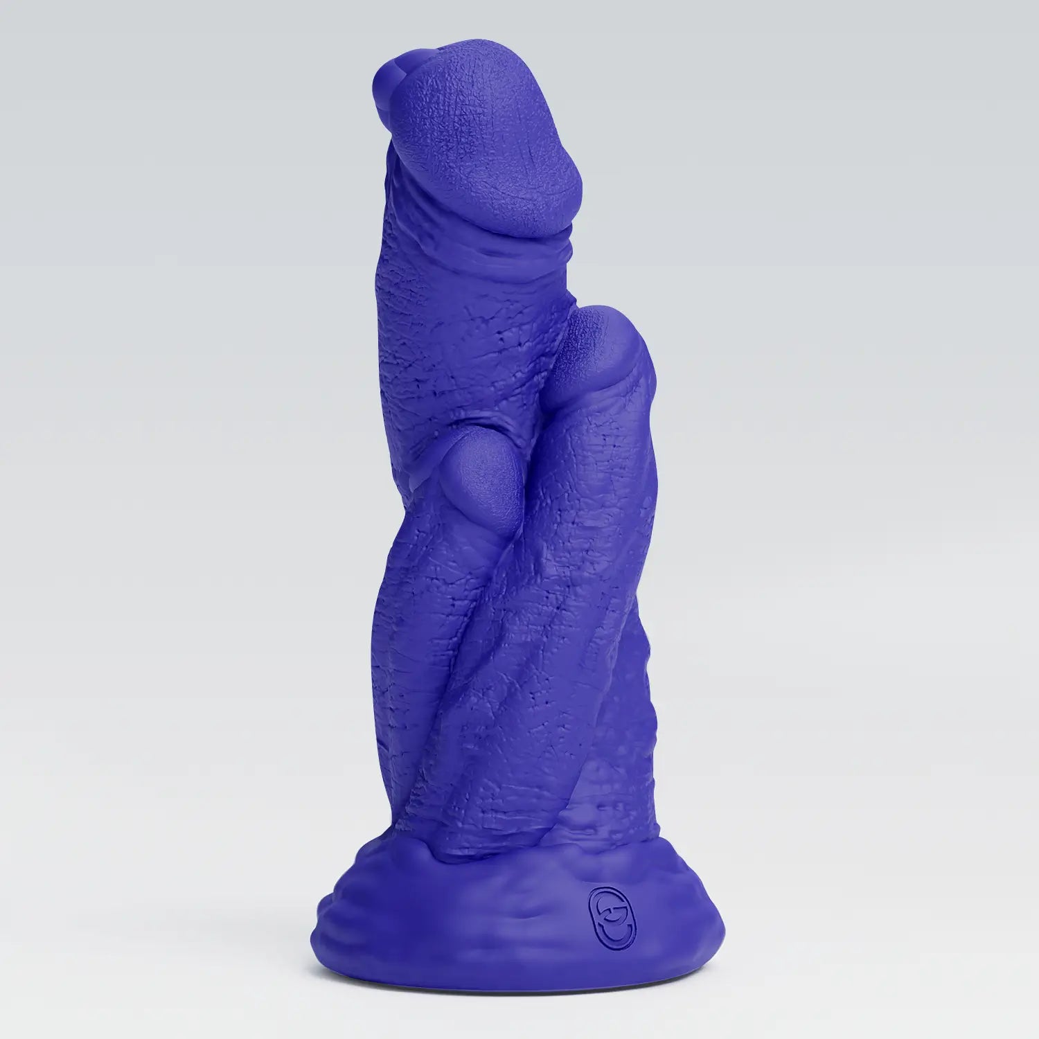 Acrylic-dry dildo-TRIPLE DRAGON DILDO