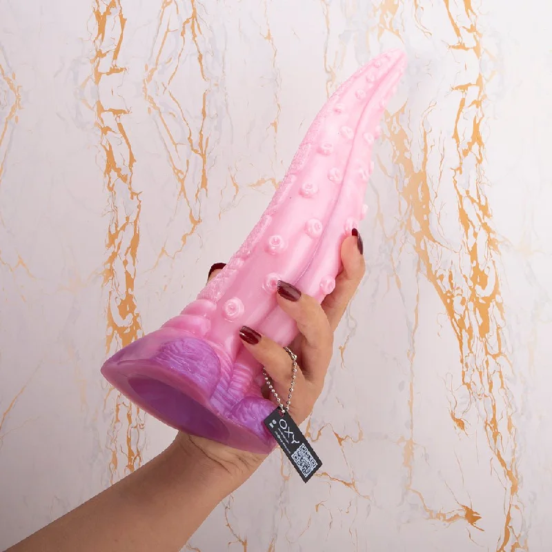 vibrating dildo for enhanced orgasms with remote control-Dragon's Tongue 11 '' | 28cm