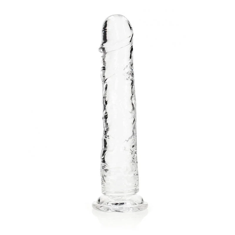 Cassiopeia-queen dildo-REALROCK 31 cm Straight Dildo - Clear - Clear 31 cm (11'') Dong