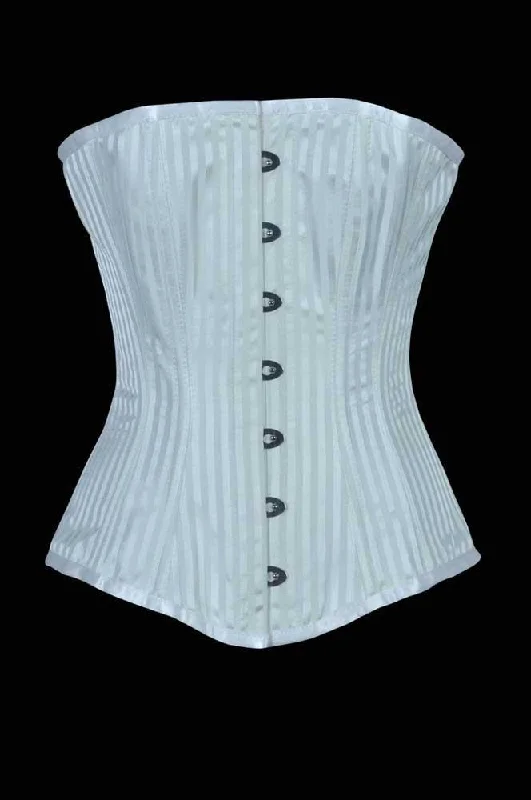 corset with metallic nets-Indiana Overbust Corset