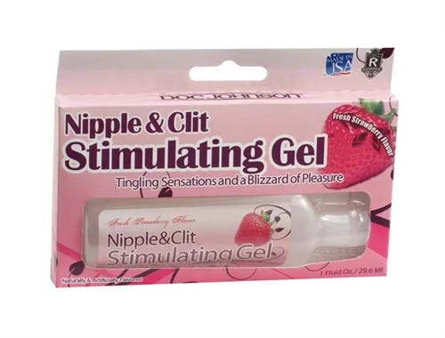 rechargeable vibrating cock sleeve for endurance-Nipple and Clit Stimulating Gel 1 Oz  - Strawberry