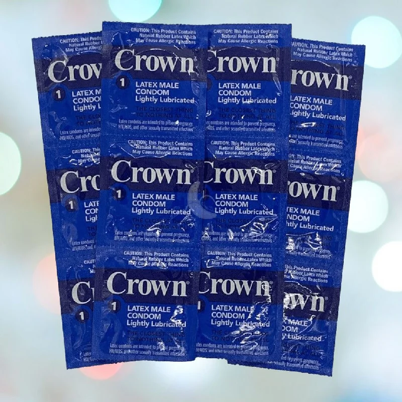 vibrating anal probe for gradual insertion and pleasure-Crown Skinless Skin Ultra-Thin Condoms