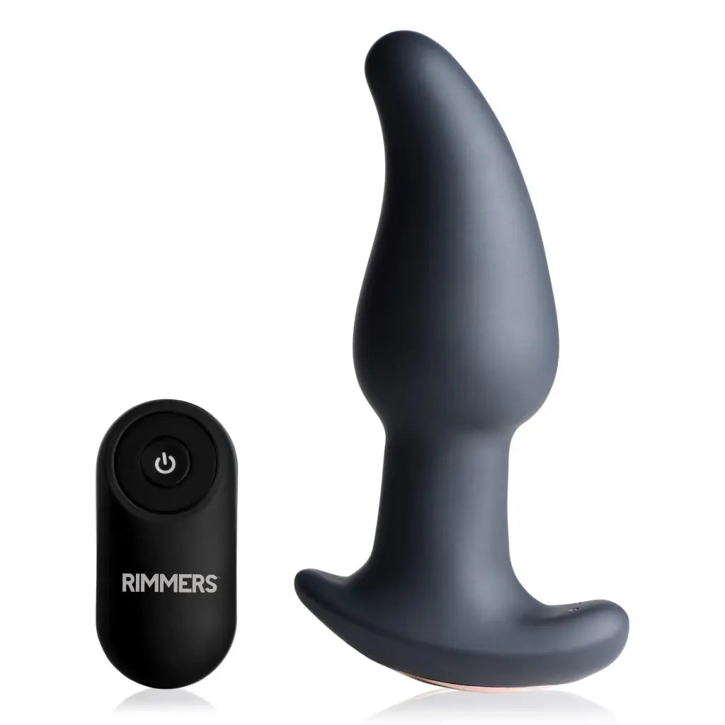 Pocket-Touch Masturbator-Gyro-m 10x Curved Rimming Plug With Remote Control