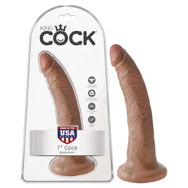 Polar-star dildo-King Cock 7'' Cock - Tan 17.8 cm (7'') Dong