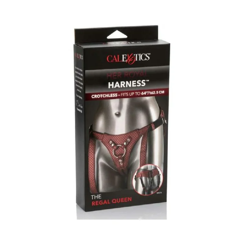 vibrating cock ring with remote control for couples-Hrh Regal Queen Red