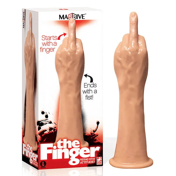 Atomic-vibe dildo-Massive The Finger