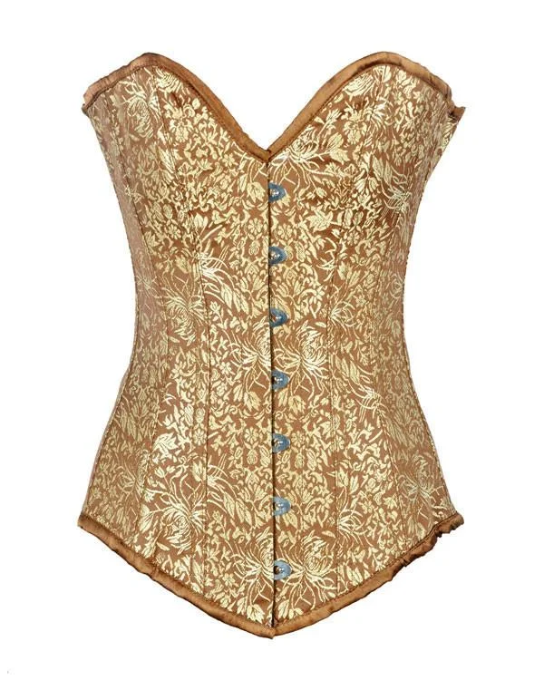 corset for retro grids-Kierre Longline Overbust Corset