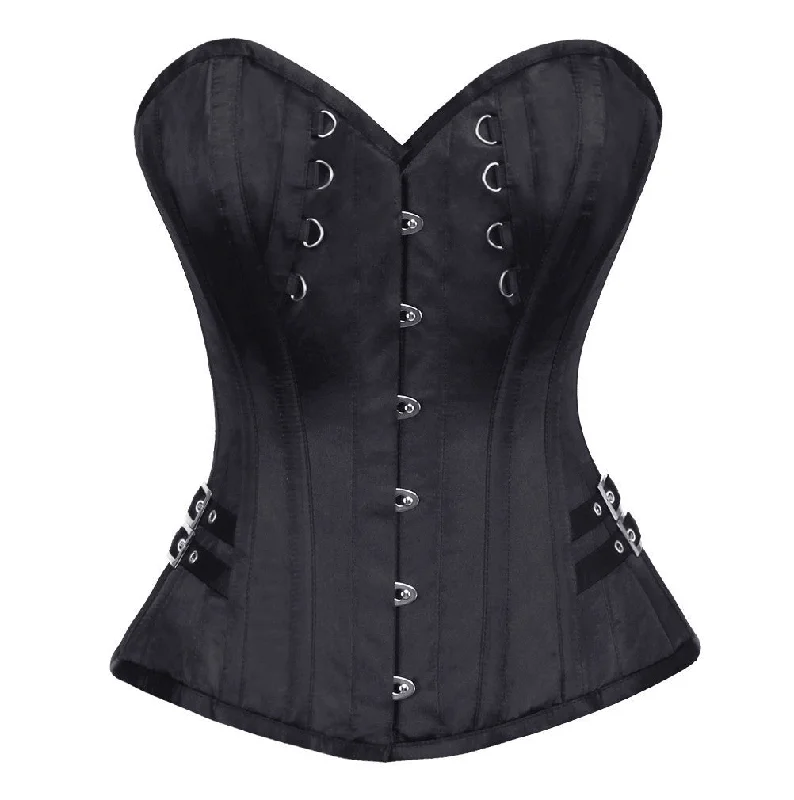 corset for gothic yarns-Samantha Satin Gothic Corset