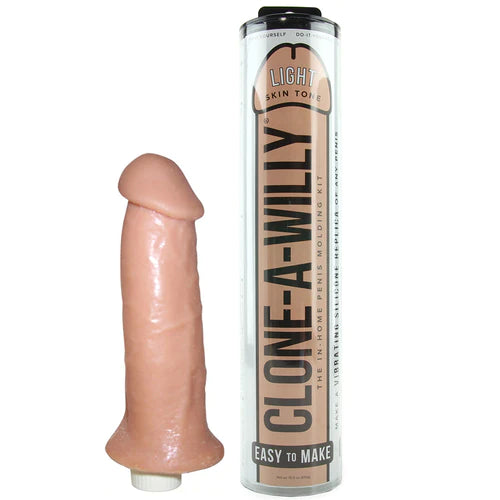 Plane-approved dildo-Clone-a-Willy Vibrating Dong Mold