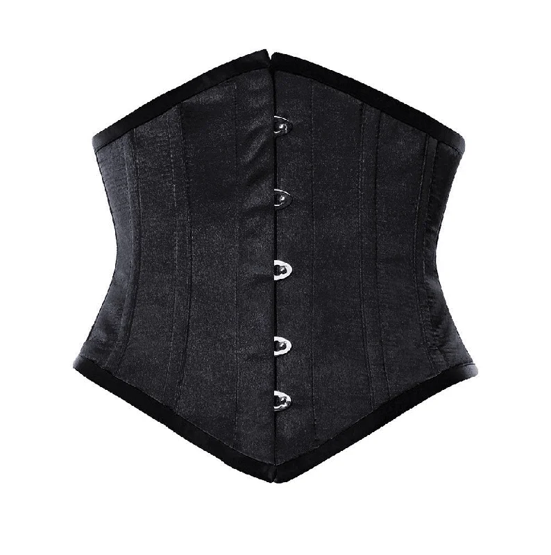 corset with layered patterns-Melita Underbust Corset