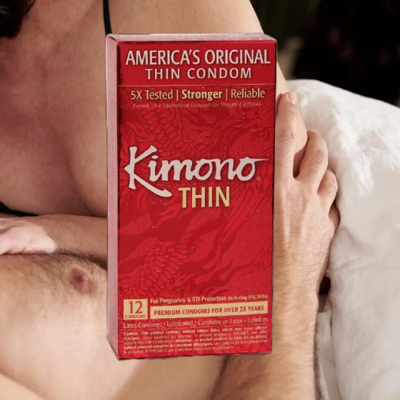 vibrating anal massager for deeper sensations and pleasure-Kimono Thin Condoms