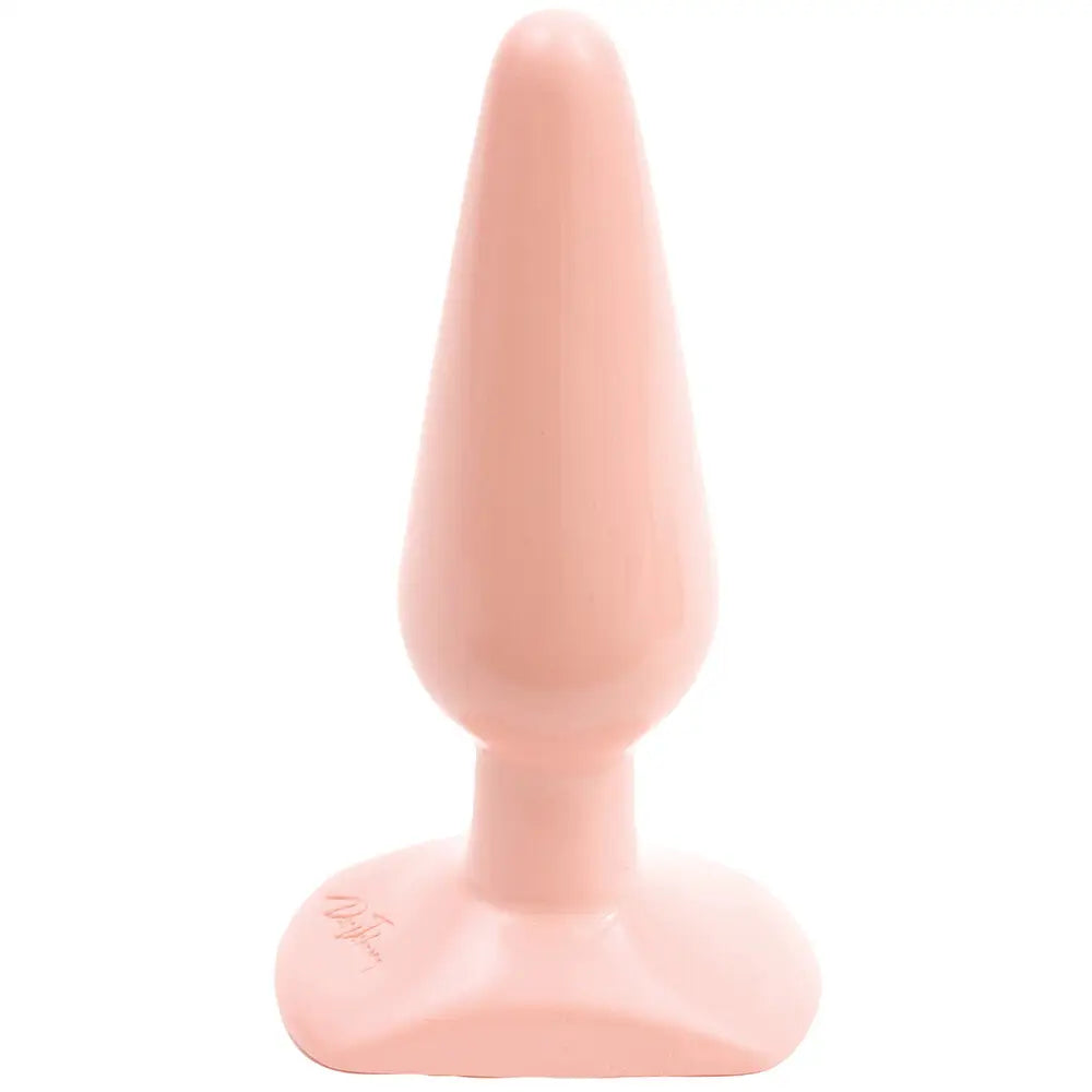 Gentle Touch Masturbator-Doc Johnson Classic Smooth Medium Flesh Pink Butt Plug