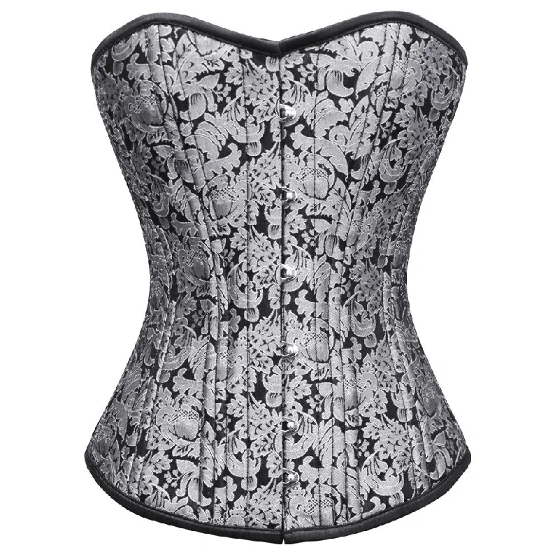 corset with ruffled patterns-Valerie Waist Training Corset