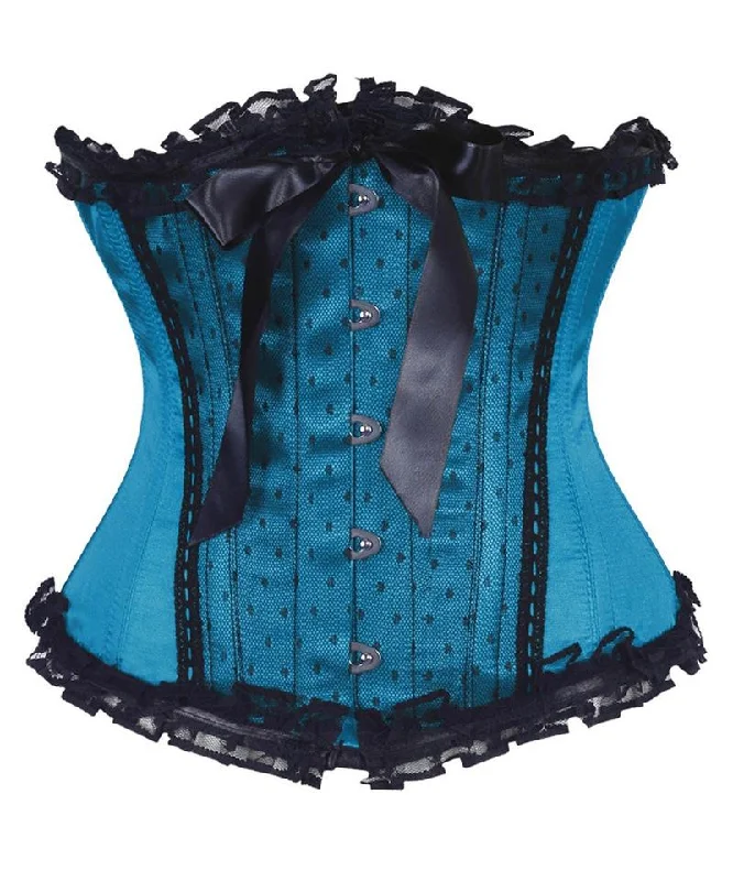 corset with plunging fibers-Ignacio Burlesque Underbust Corset