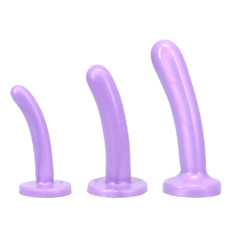 vibrating dildo for couples with multi-speed vibration settings-Silk Training Kit Lavender