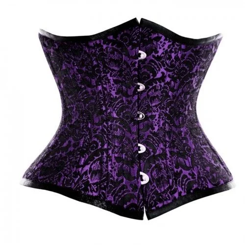 romantic satin and lace teddy for special occasions-WT-UB BLACK/PURPLE BRO-100