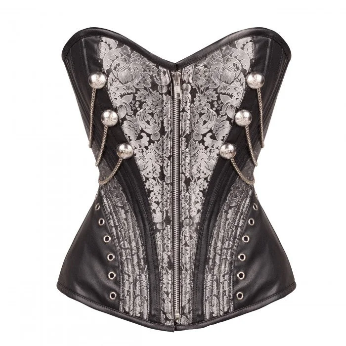 corset for retro patterns-Rhiannon Gothic Overbust Corset