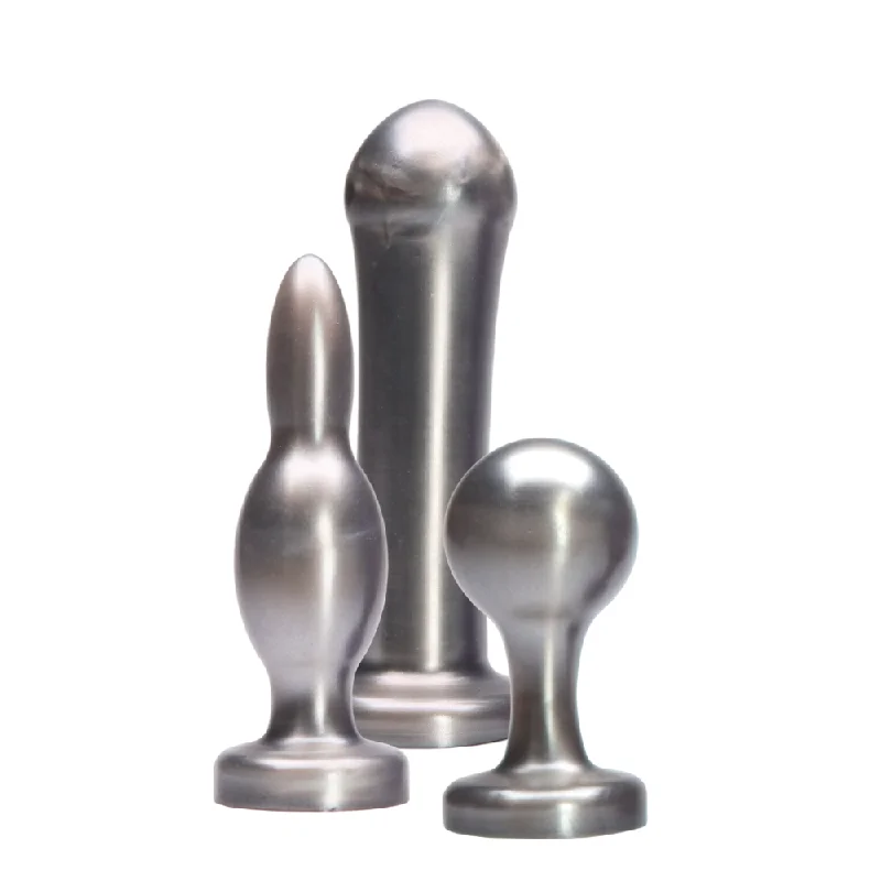 Second-hand dildo-Planet Dildos Silver Supernova Set