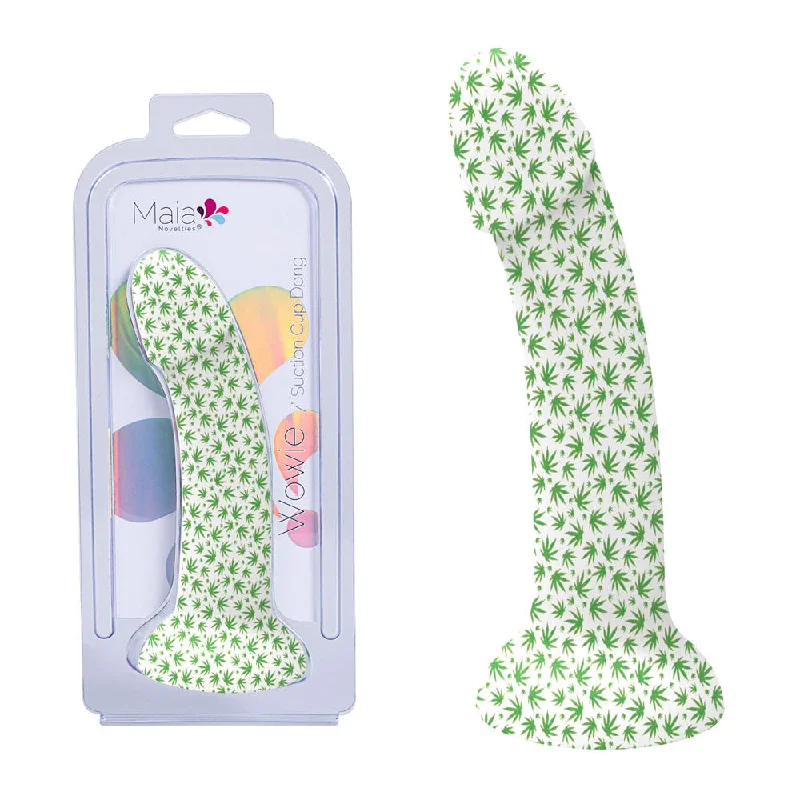 Bedside dildo-Maia WOWIE - Glow in Dark White 17.8 cm Dong