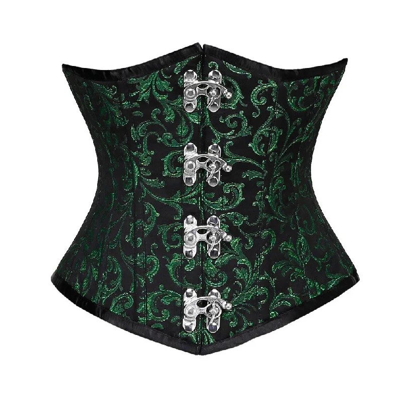 corset with velvet lattices-Electra Custom Made Corset