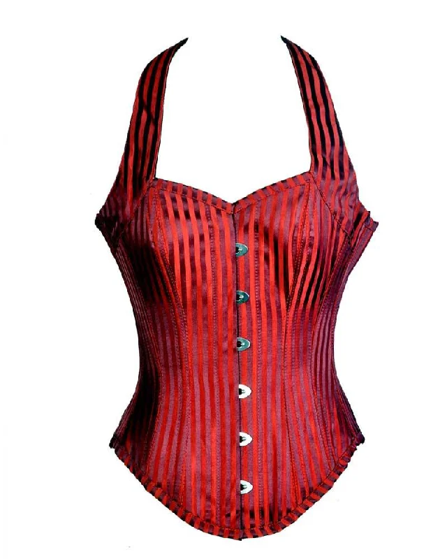 corset for costume fibers-Inara Halter Neck Corset