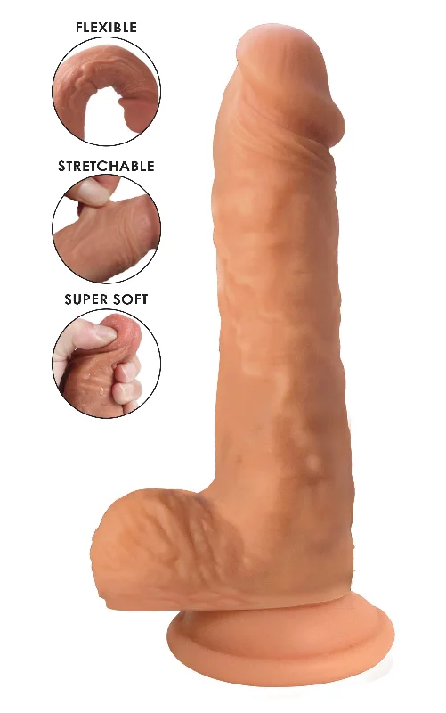 Cybernetic dildo-Easy Riders Dual Density Silicone Dildo