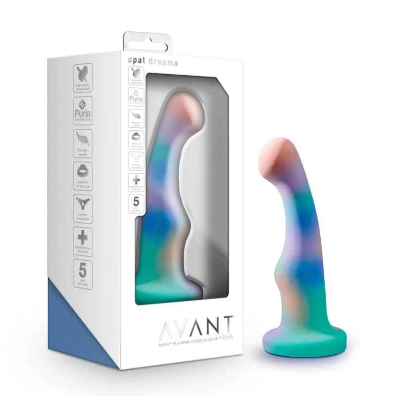 Artisan-crafted dildo-Avant Opal Dreams - Aqua