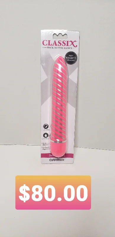 rechargeable vibrating anal massager for intense play-Classix Sweet Swirl