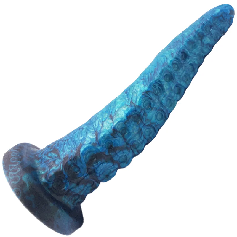 Jazz-funky dildo-8" Teuthida - Large - Silicone Tentacle Dildo by Uberrime - Mermaid