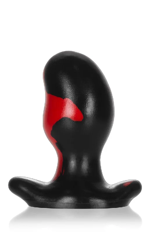 Waterproof Feel Masturbator-Oxballs Ergo Large Butt Plug Red Black