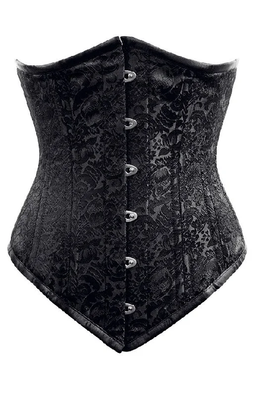 corset for pageant patterns-Radwańska Brocade Waist Training Corset