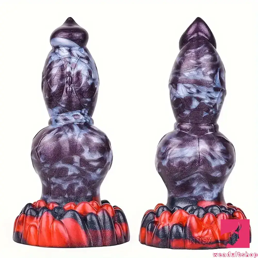 Milky-way dildo-7.87in 7.99in 9.25in Soft Silicone Dog Dildo For Vagina Sex Play