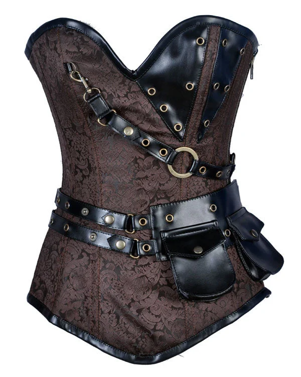 corset for runway patterns-Karla Steampunk Overbust Corset