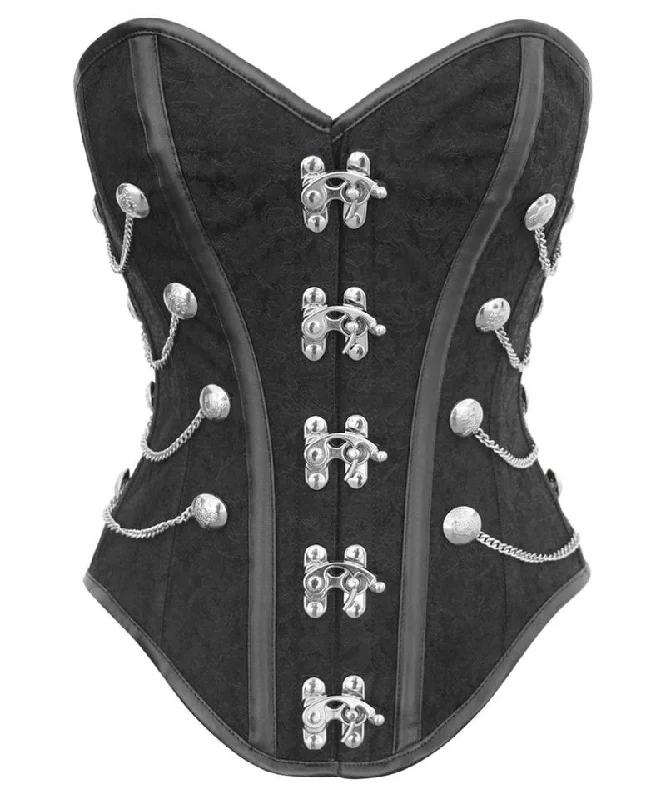 corset for vintage nets-Tamiko Instant Shape Steampunk Brocade Corset