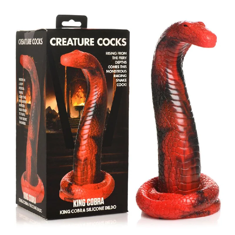 Sold-out dildo-Creature Cocks King Cobra Silicone Dildo