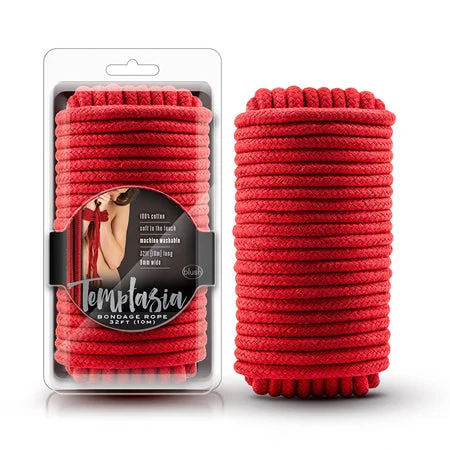 Blush Temptasia Bondage Rope 32 ft. / 10 m Red